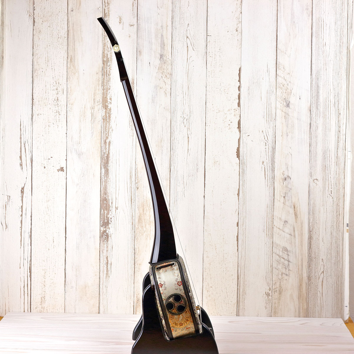 沖縄 三線 久場春殿型 棹のみ たぶん黒檀 沖縄 三線 久場春殿型 棹のみ