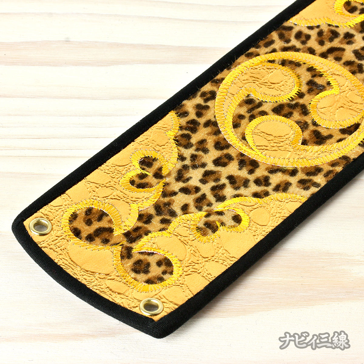 ティーガー左御紋・ヒョウ柄ブラウン｜左御紋・ヒョウ柄ブラウンの