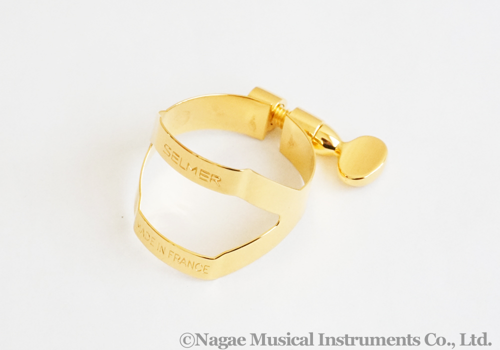 セルマー バリトンサックスリガチャー ゴールド GP｜ 管楽器専門店