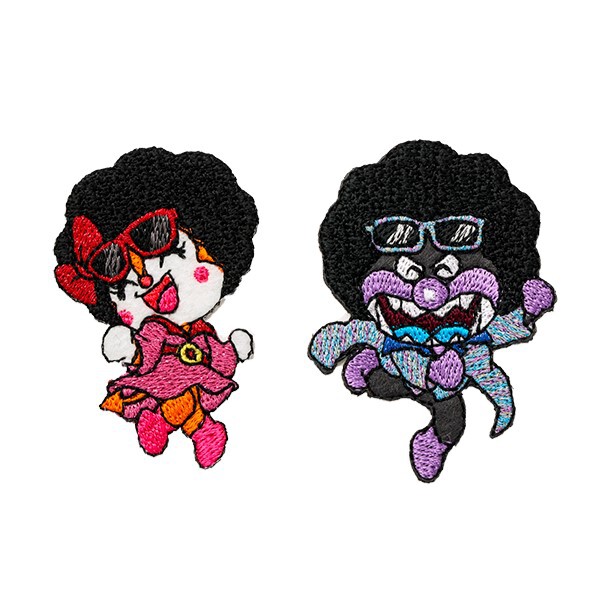 ワッペンセット DANCE ばいきんまん＆ドキンちゃん｜グッズ＆サービス