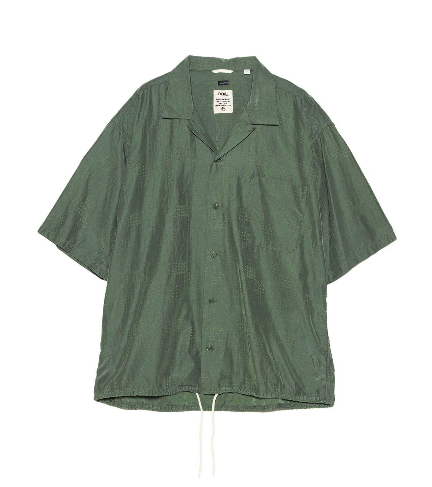 nanamica / Open Collar S/S Shirt