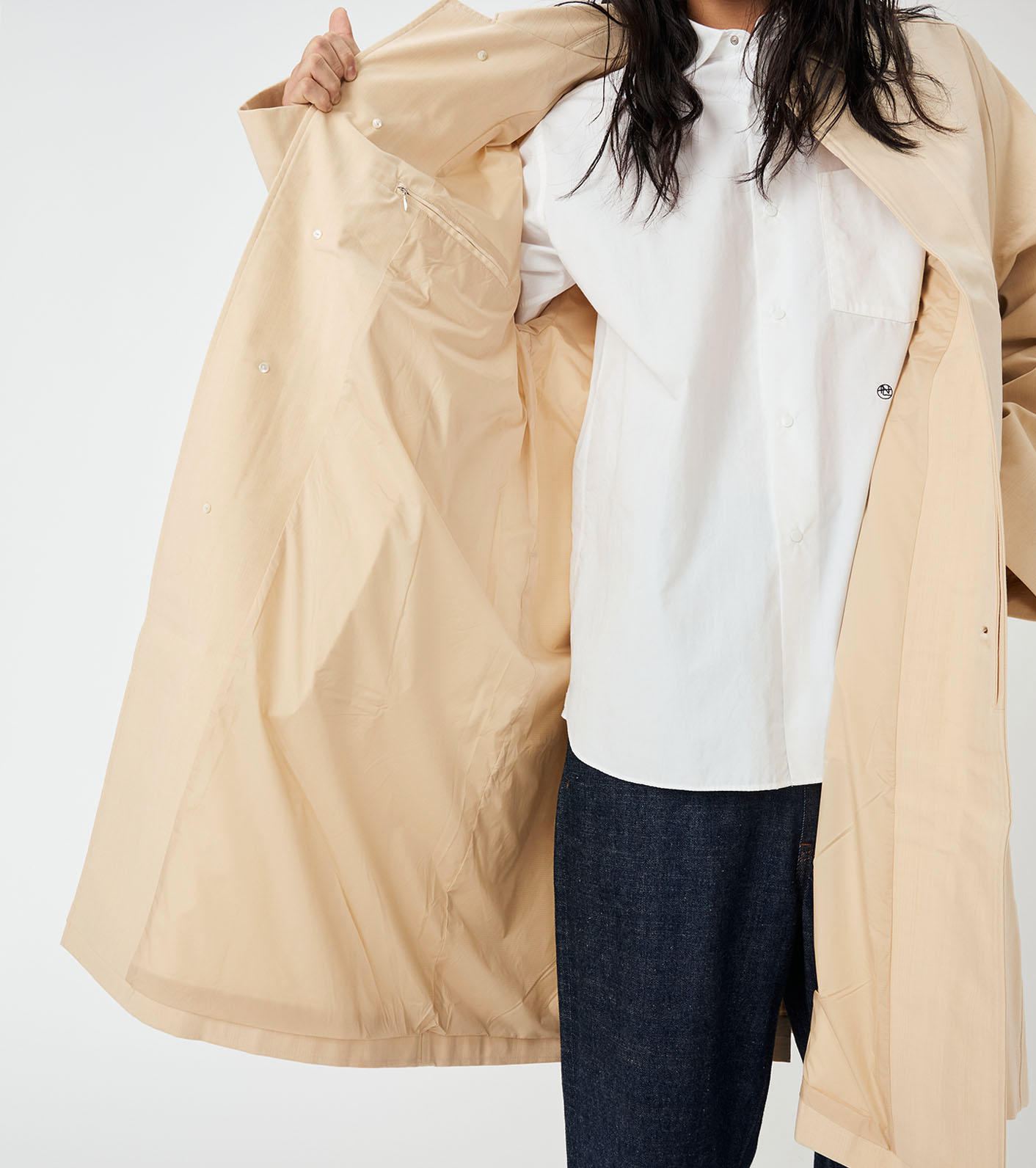 nanamica / Brewed Protein Balmacaan Coat