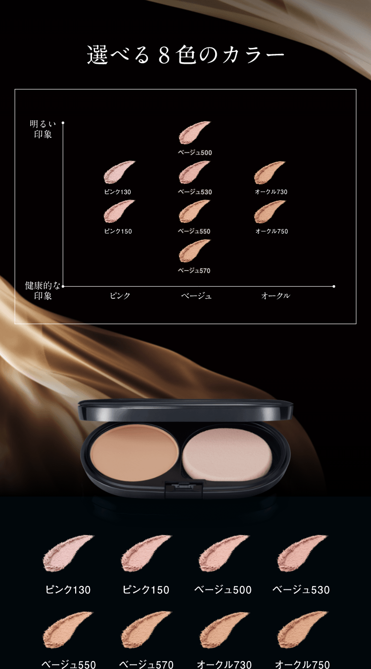 ナリス最高峰の、魅せる上向き印象肌へ。 SELGRACE ベースメイク