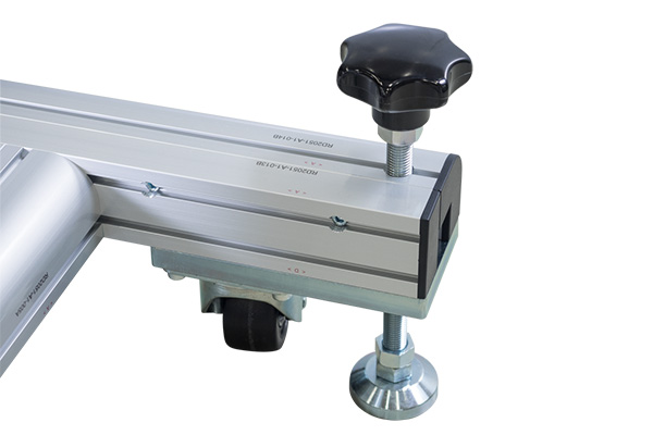 協働ロボット5kg可搬以下用スタンド型架台| 小型ロボット専用アルミ