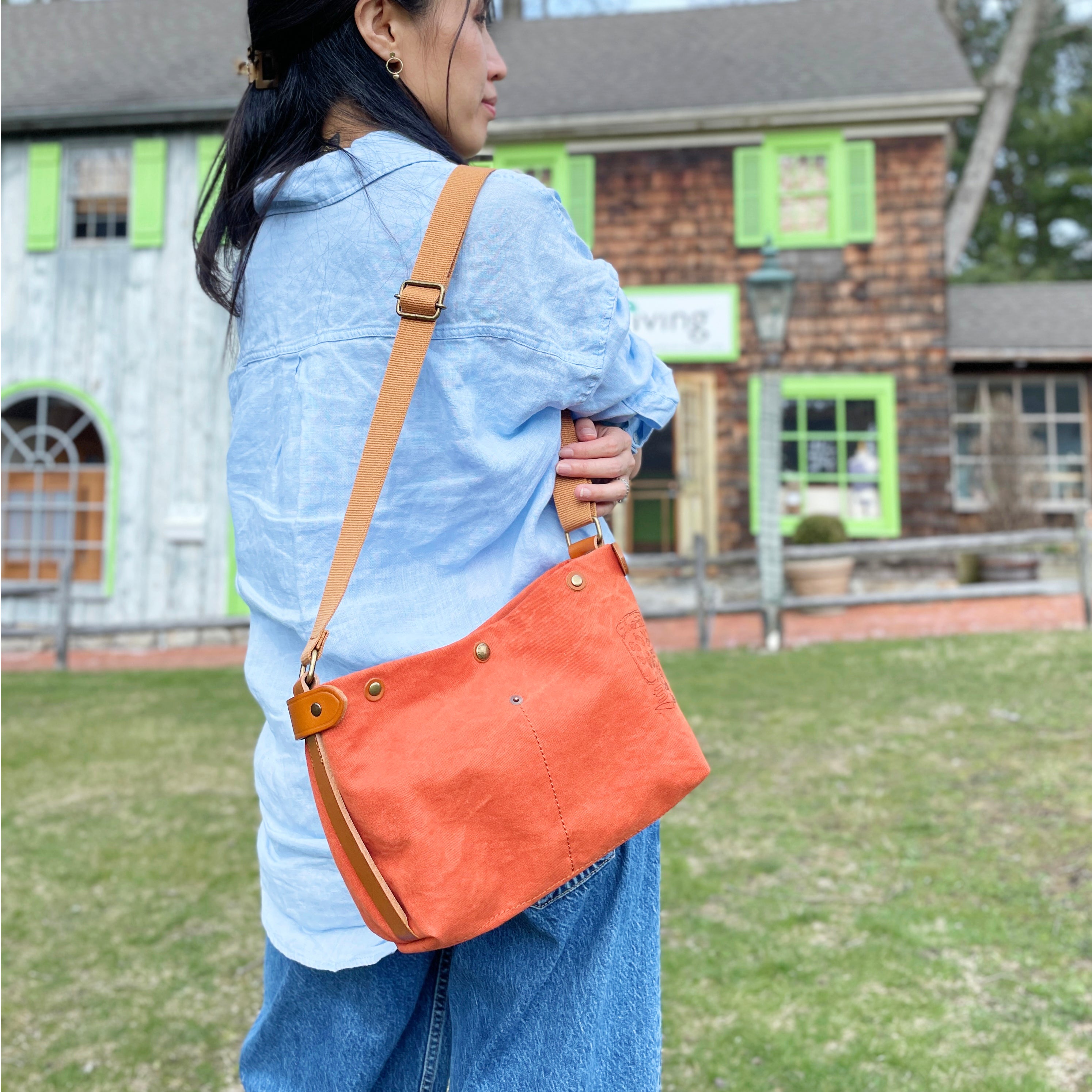 Suolo Shoulder Bag - Orange – niconeco zakkaya