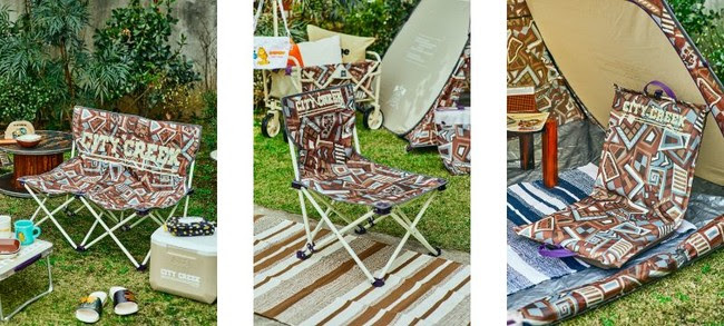 niko and のアウトドアシリーズ「CITY CREEK」と「Coleman」の