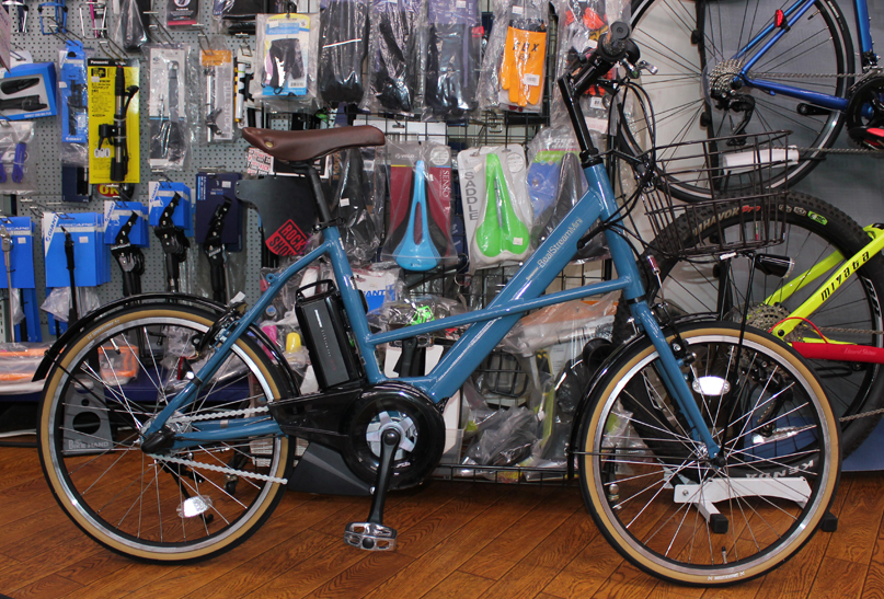 ブリヂストンの小径電動自転車リアルストリーム ミニが入荷いたしました。