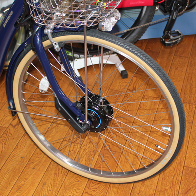 ブリヂストンの電動アシスト自転車フロンティア デラックスが入荷