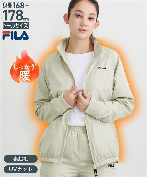 FILA ジップアップジャケット XL クリーム FILA - 【フィラ】ジップ