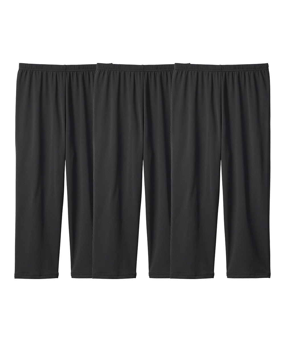 裏ピーチ起毛 7分丈レギンス3枚組 通販【ニッセン】