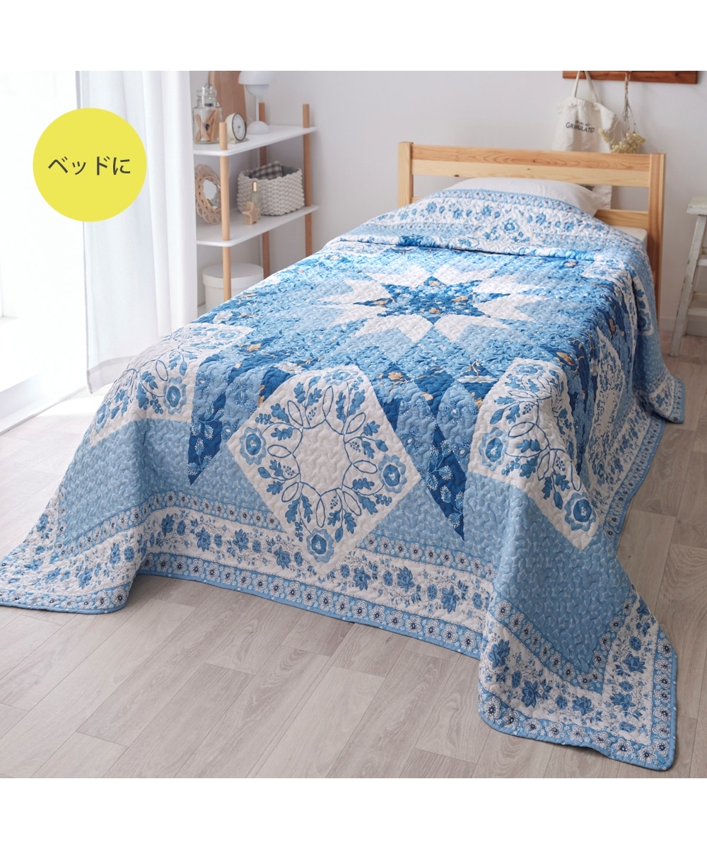 洗えるリバーシブルマルチカバー|アンティーク調デザインシリーズ 通販