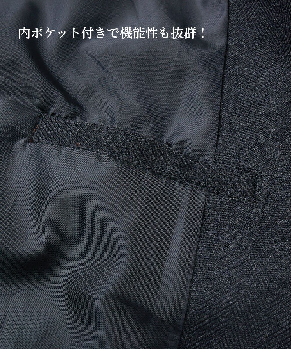 セットアップ可能】ツイード オーバーサイズ ダブルテーラード