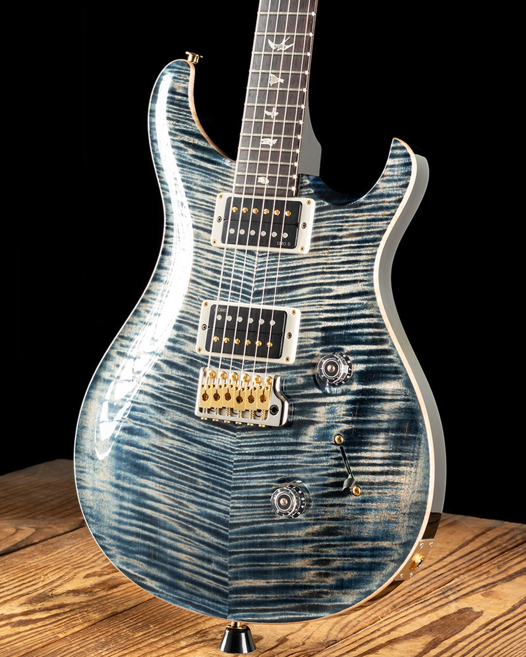 PRS Custom 24 (10 Top) - Faded Whale Blue