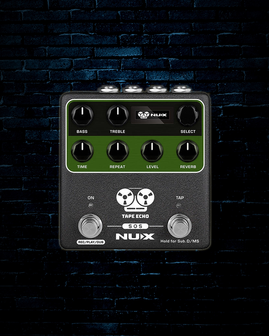 ○【箱・MIDIケーブル付】NUX NDD-7 TAPE ECHO ○【箱・MIDIケーブル付