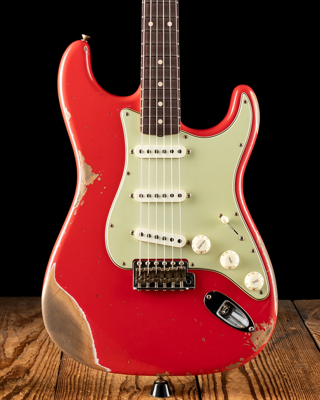 Fender Custom Shop '62/'63 Heavy Relic Strat - Aged Fiesta Red