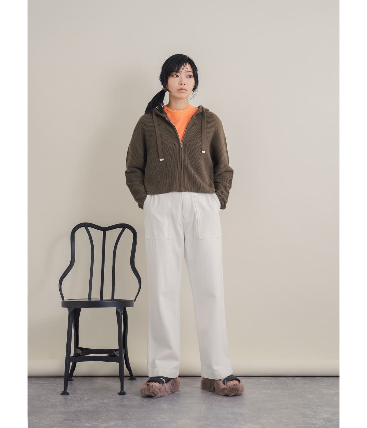 Organic Cotton Denim ベイカーパンツ(37335091-2025)｜ファッション