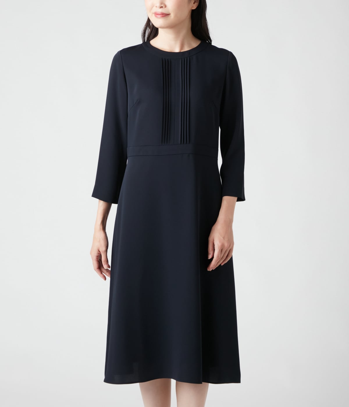 ダブルクロス ピンタックワンピース(71413411-2024)｜ファッション通販