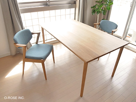 オー・ローズ ファニチャー 村澤一晃さん 宮崎椅子製作所 MMテーブル