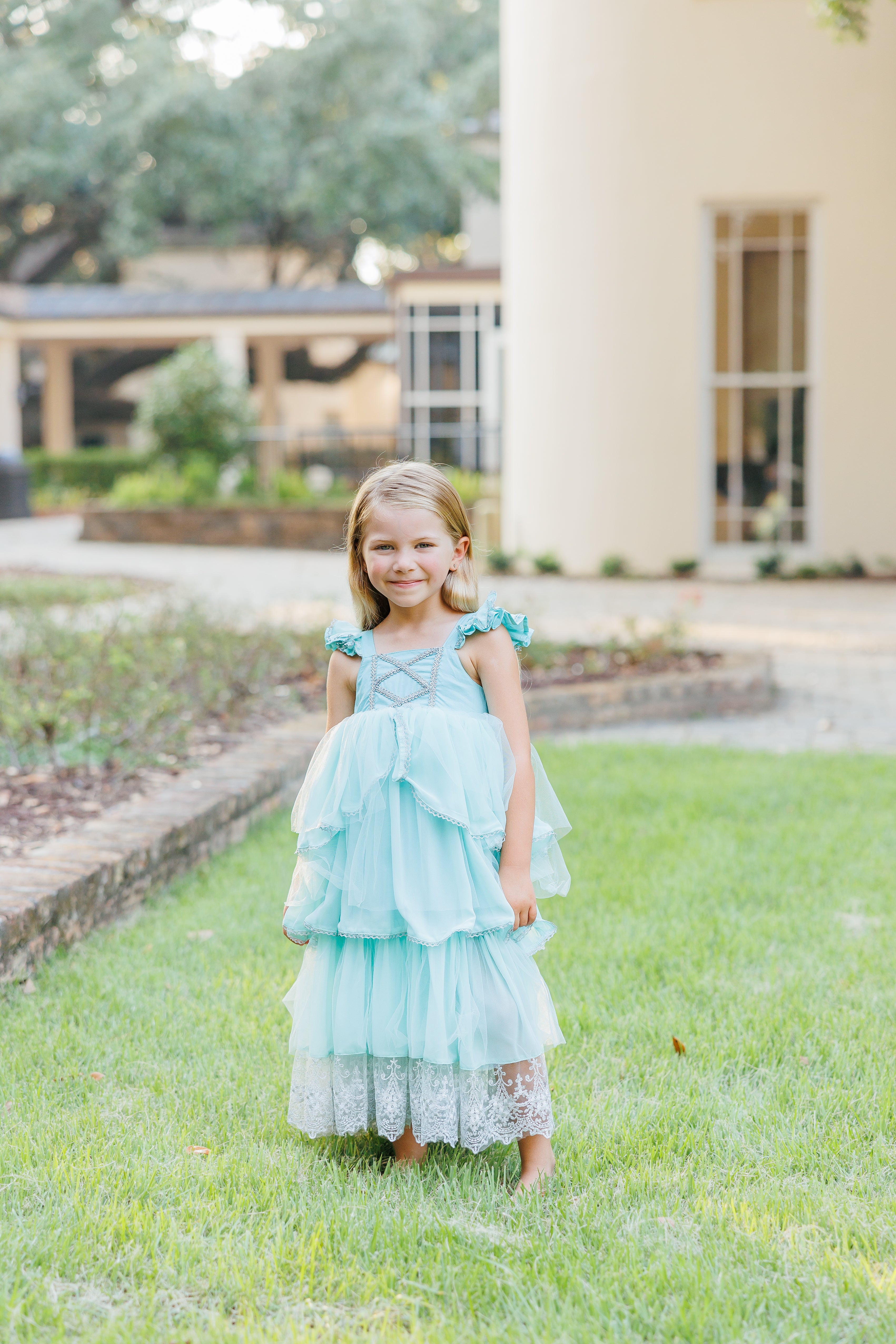 Mint Princess Dress – Smock Candy