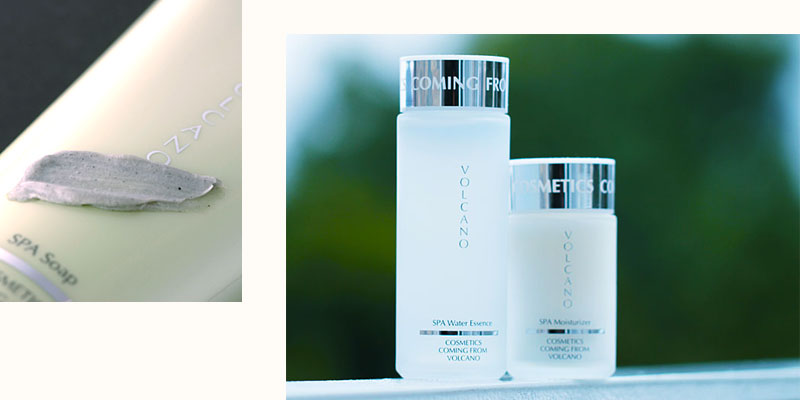 ヴォルカーノ | 温泉水と最高級の植物エキス成分を配合した基礎化粧品