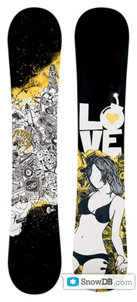 Snowboard Burton Love 2007/2008 :: Snowboard and ski catalog