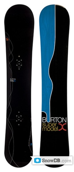 Snowboard Burton Supermodel X 2007/2008 :: Snowboard and ski