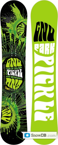 Snowboard GNU Park Pickle 2010/2011 :: Snowboard and ski catalog
