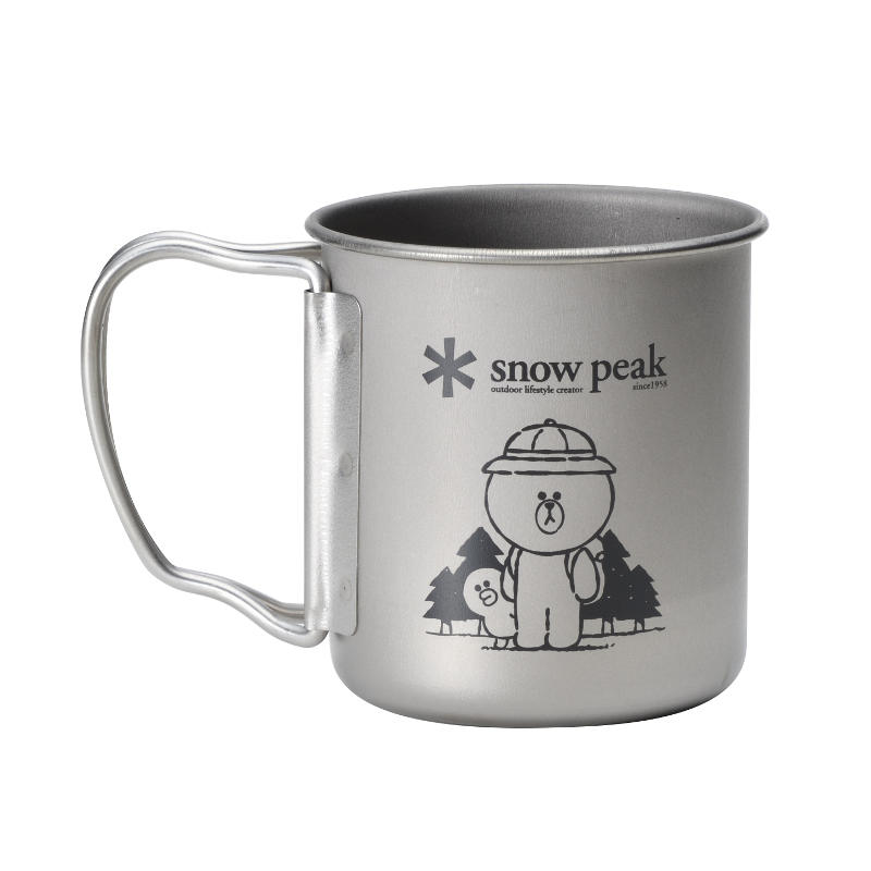 レア！スノーピーク LINEフレンズ シェラカップ 新品未使用 Snow peak