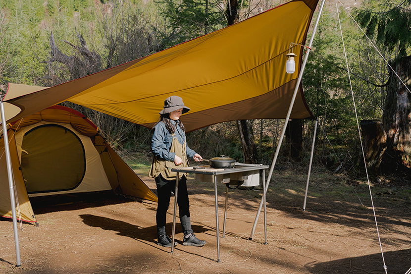 IGT 3 Unit Sitting Set - Iron Grill Table - Snow Peak | Snow Peak