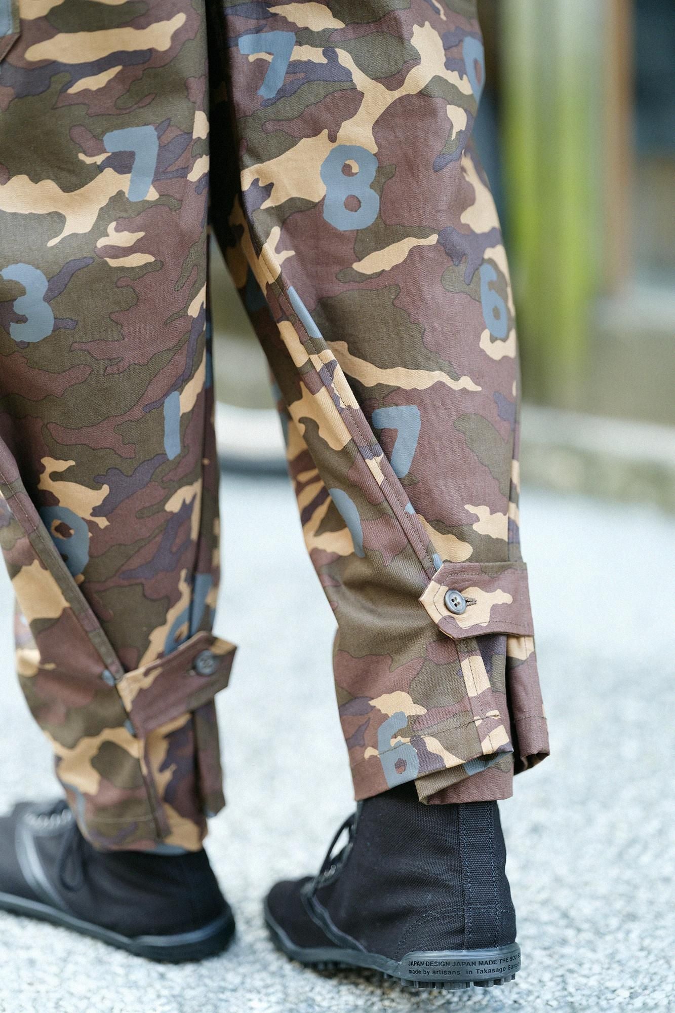 3月10日頃発送予定】コットンキャンバス カーゴパンツ／camo SO-SU-U