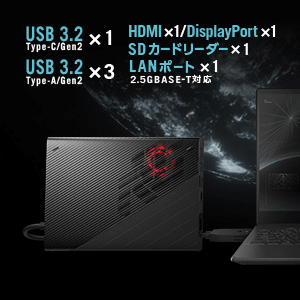 外付GPU ROG XG Mobile GC33Y オフブラック GC33Y-021 ［GeForce RTX