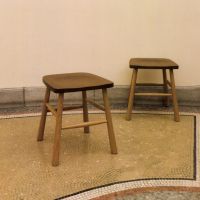 ヒカリ・光製作所】スツール（木製スツール、スチールスツール、ラタン