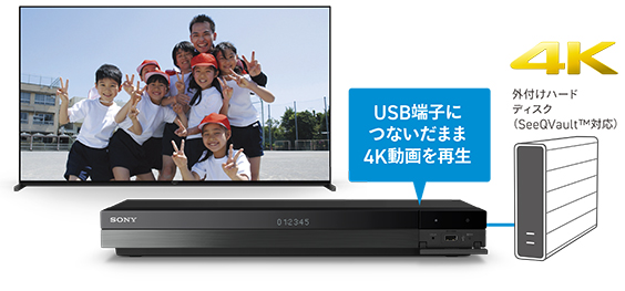 BDZ-FBW2100/BDZ-FBW1100 特長 : カメラ動画・静止画取り込み