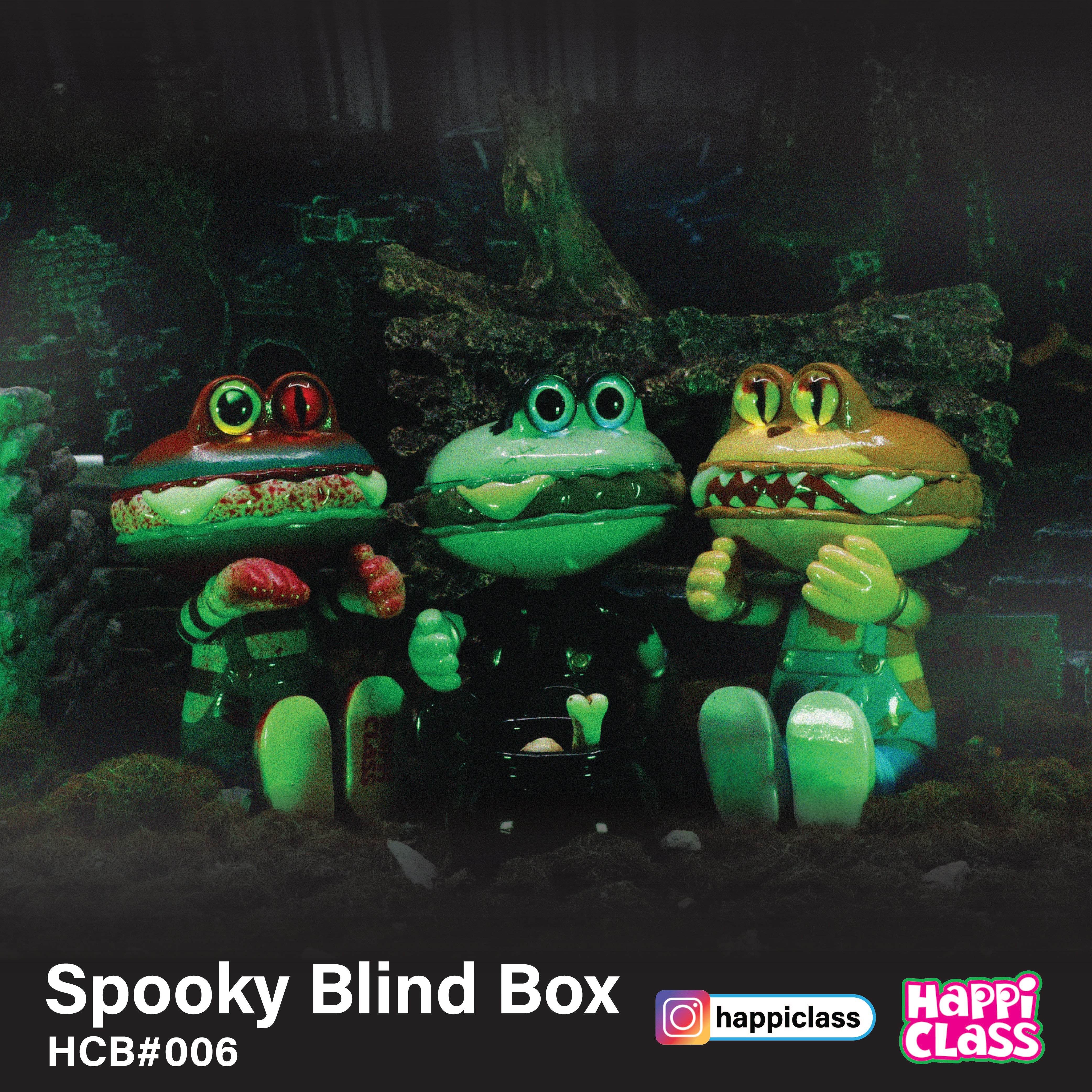 単品販売)バーガー君 スプーキーシリーズ ブラインドボックス