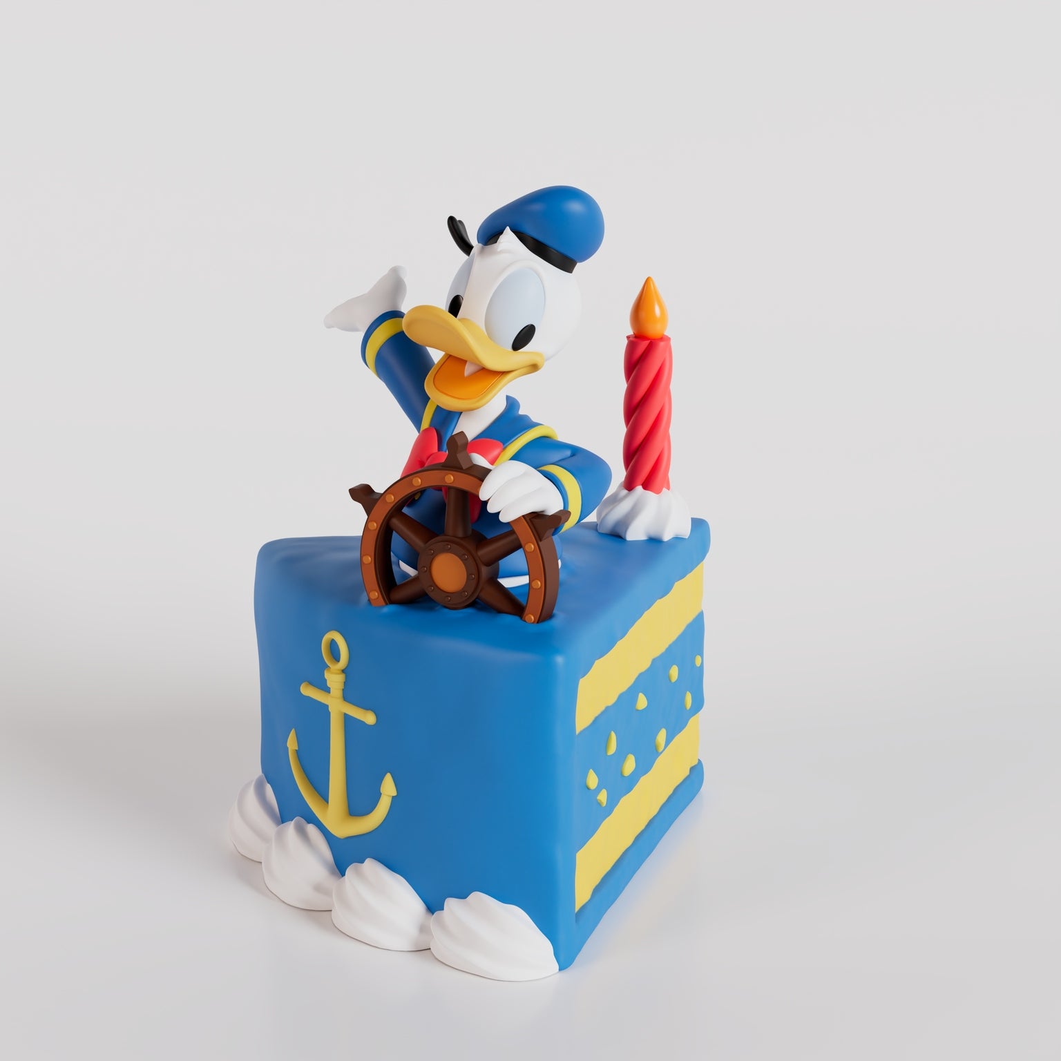 単品販売) ディズニー ドナルドダック フィギュア グッズ サプライズ