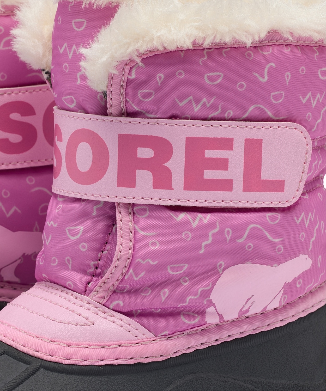 チルドレンズ スノーコマンダー ブーツ(13 Orchid Pink Flare)│SOREL