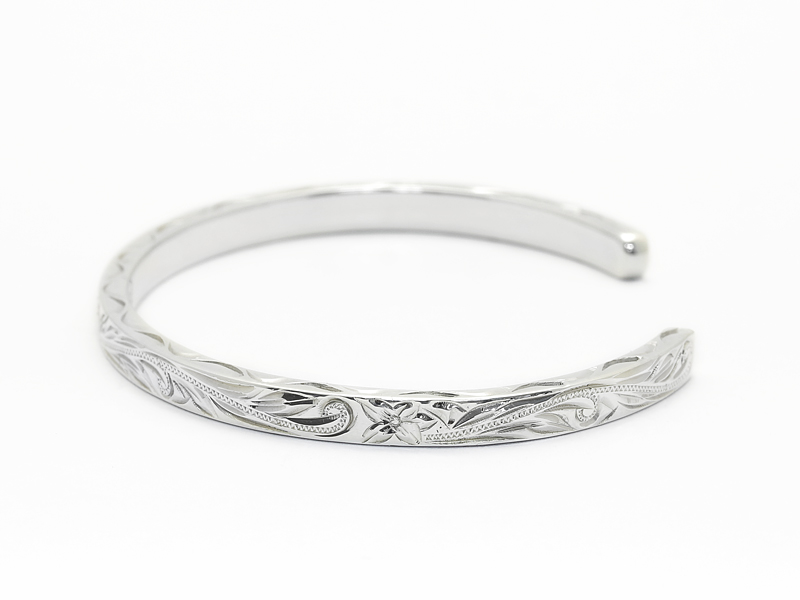 Lono（ロノ） Flat Bangle 4mm（フラットバングル 4mm）