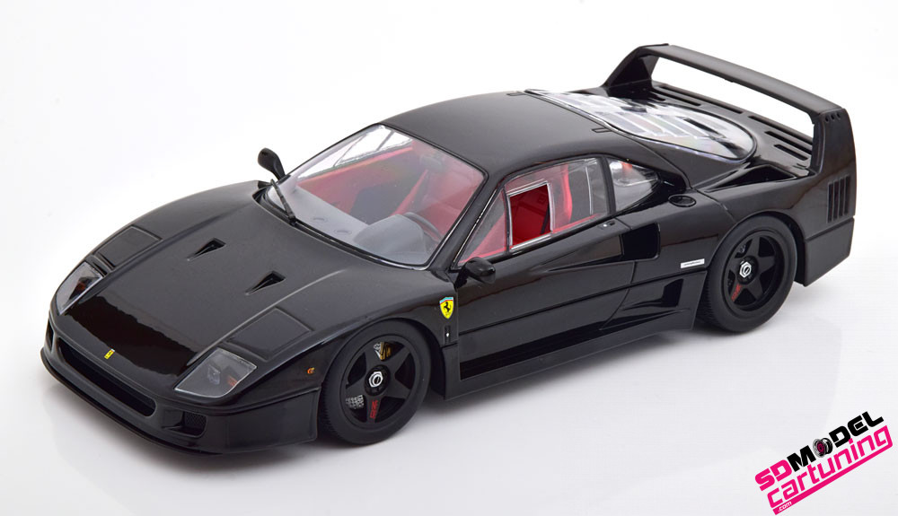 1:18 Ferrari F40 Lightweight 1990 - Black - SDmodelcartuning.com