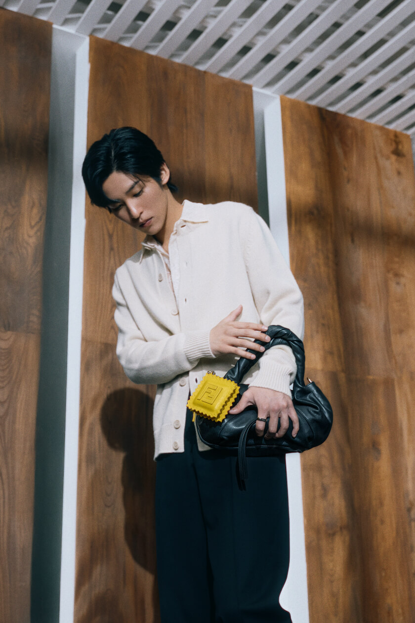 ノーブルすぎる目黒蓮が「フェンディ」の世界に降臨 | SEVENTIE TWOは