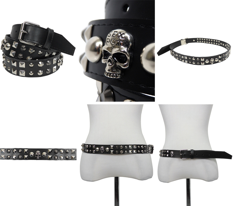 BLACK PUNK STUDS ベルト ｜SEX POT® OFFICIAL WEB SHOP｜パンクロック