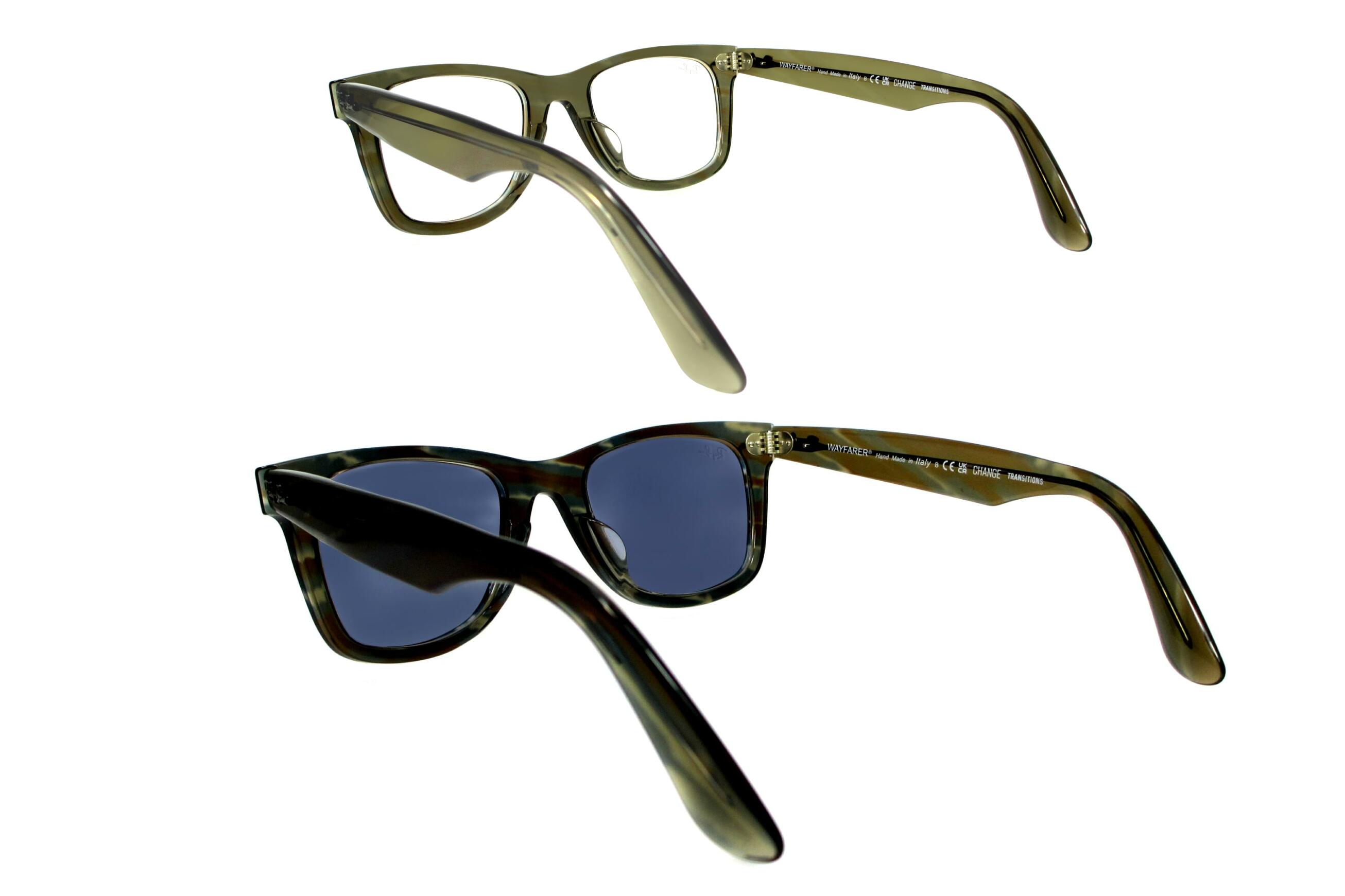 清光堂レイバン ウェイファーラー RB2140F 1387/GG 調光レンズフレーム