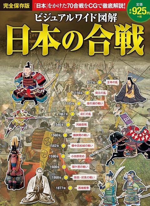 ビジュアルワイド 図解 日本の合戦｜西東社｜『人生を楽しみ・今を