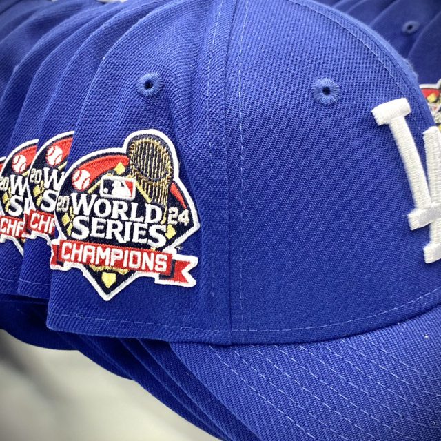 ロサンゼルス限定2024ドジャース ワールドシリーズ優勝記念キャップ 71