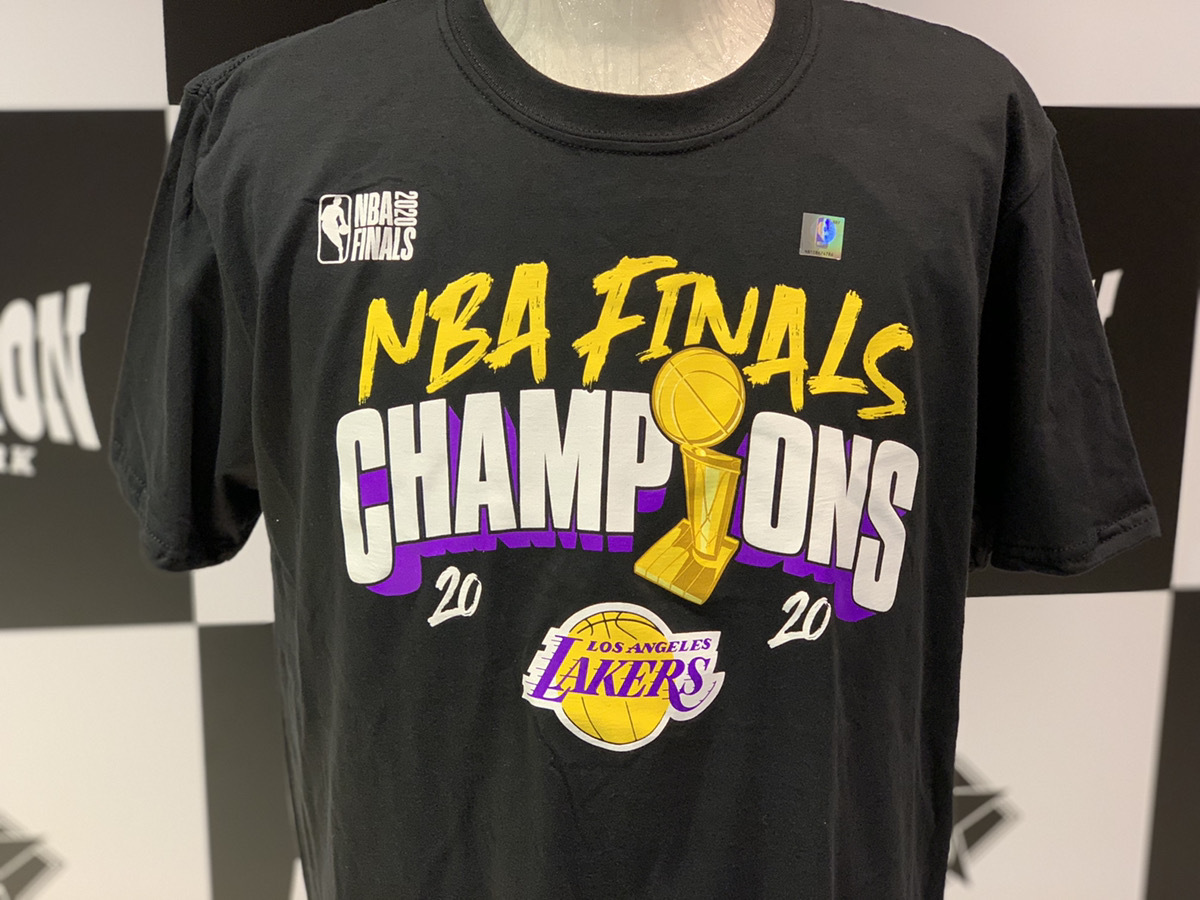 ロサンゼルス・レイカーズ！ NBAファイナル優勝記念Tシャツのご紹介