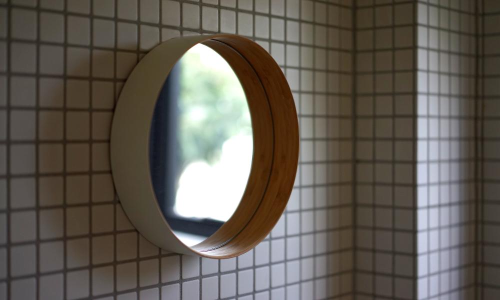 ZERO ミラーS φ26cm / ホワイトTeori（テオリ） | 公式通販 家具・雑貨