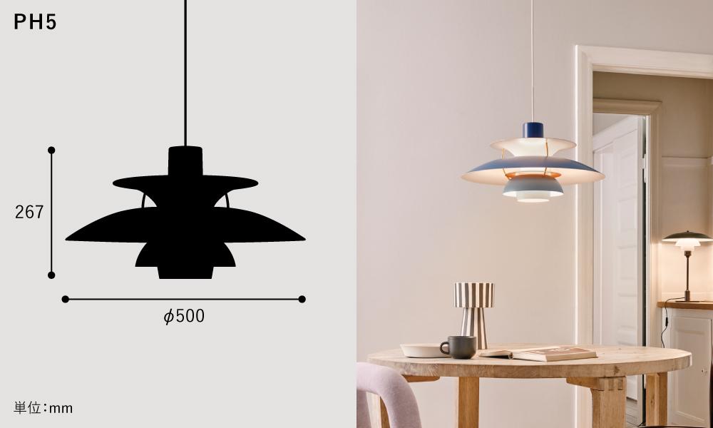 PH 5 ミニ ペンダントライト / モダンホワイトLouis Poulsen（ルイス