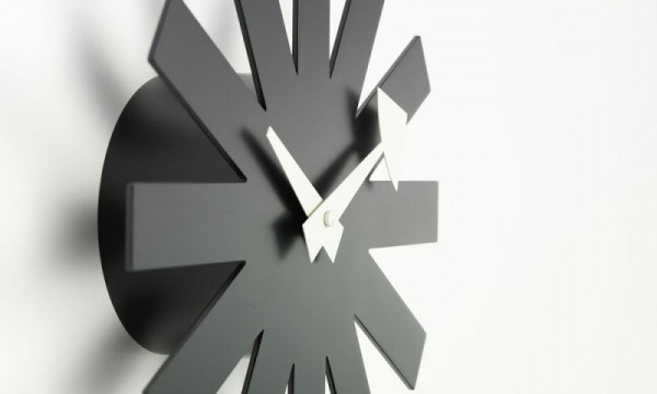 アスタリスククロック φ25cm / ブラックVitra（ヴィトラ） | 公式通販