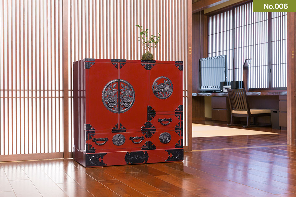 ピックアップアイテム】茜色・朱色の仙台箪笥 | 仙台箪笥専門店 欅