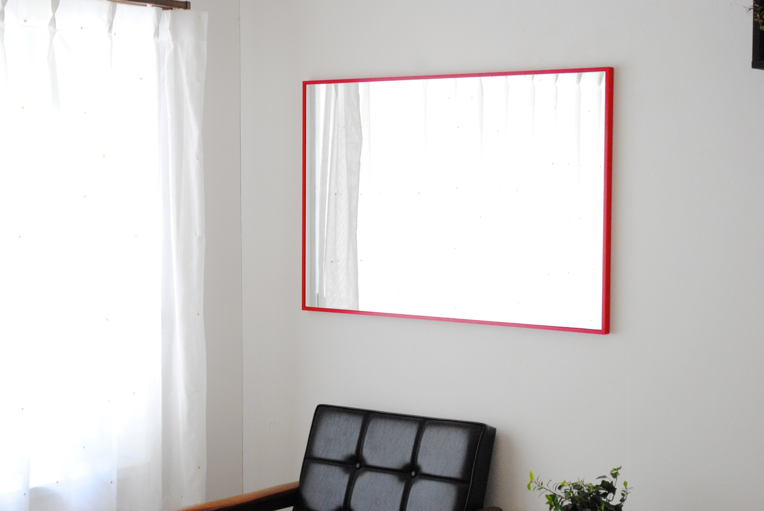 Libra リブラ ウォールミラー 全身 鏡 壁掛け 姿見 天然木 日本製