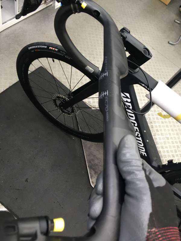 BRIDGESTONE ANCHOR RP9 純正 カーボンハンドル 400mm